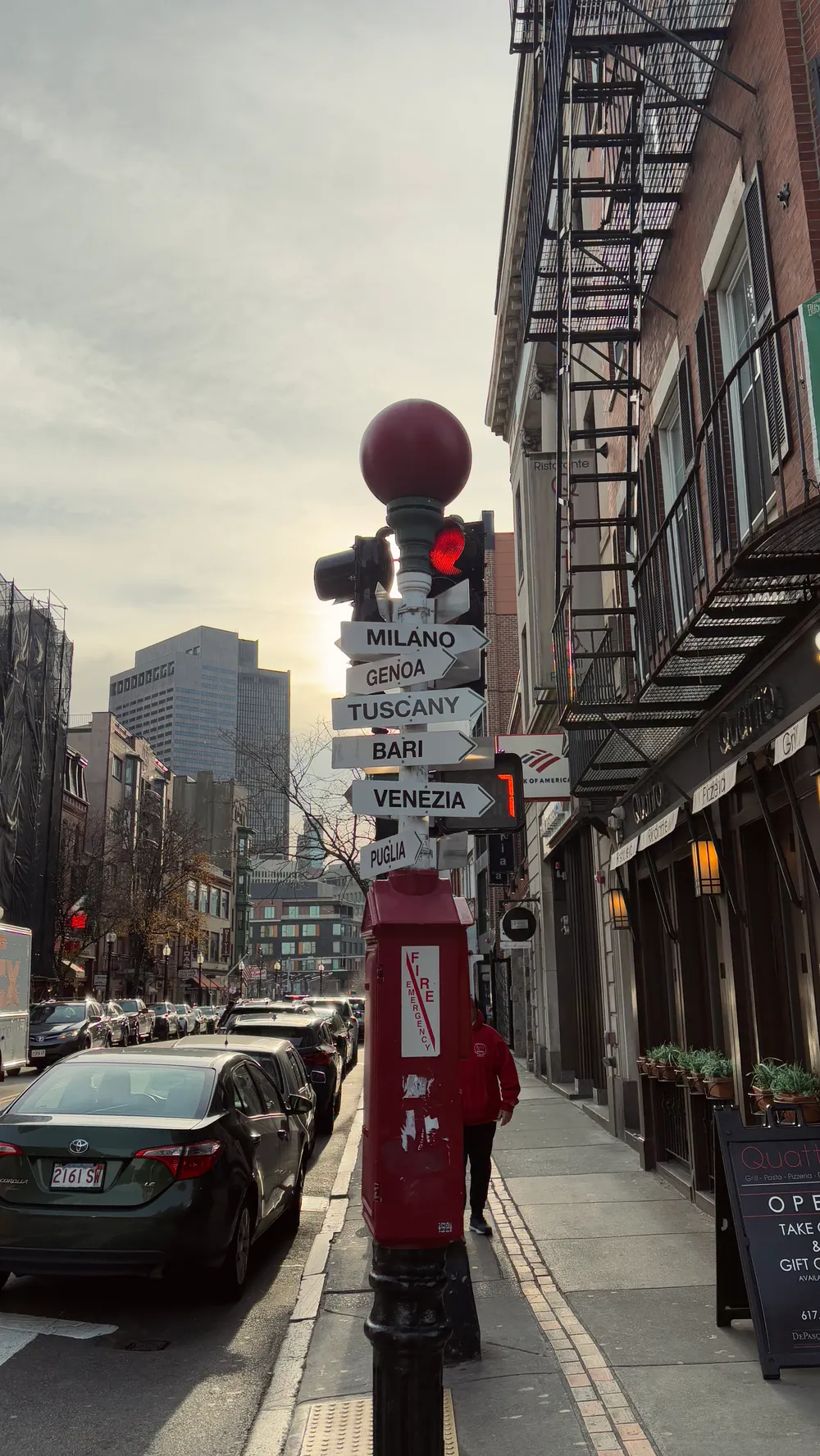 Newbury Street / 小義大利：義大利麵、Cannoli / 自由之路
