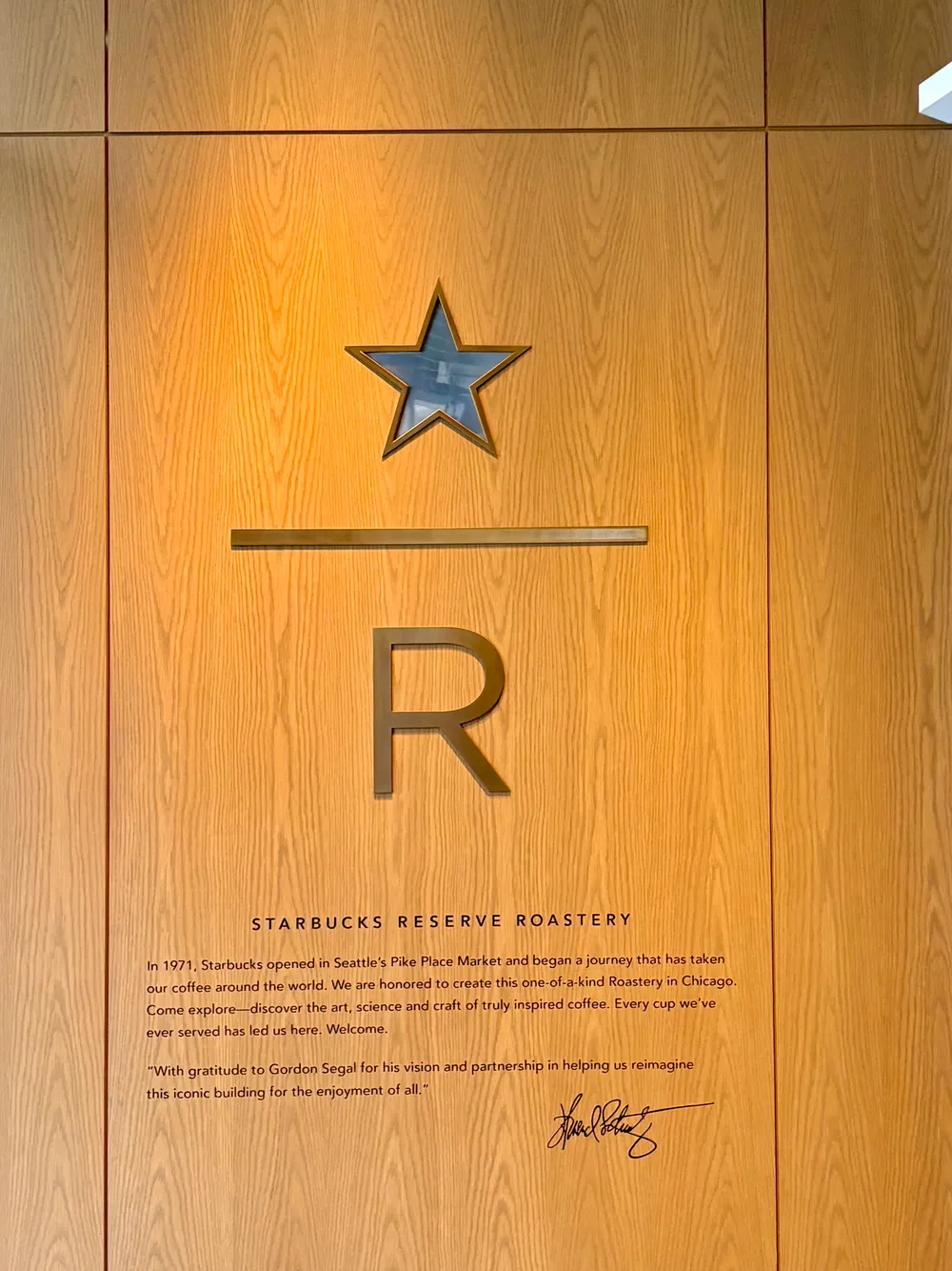 Starbucks Reserve Roastery