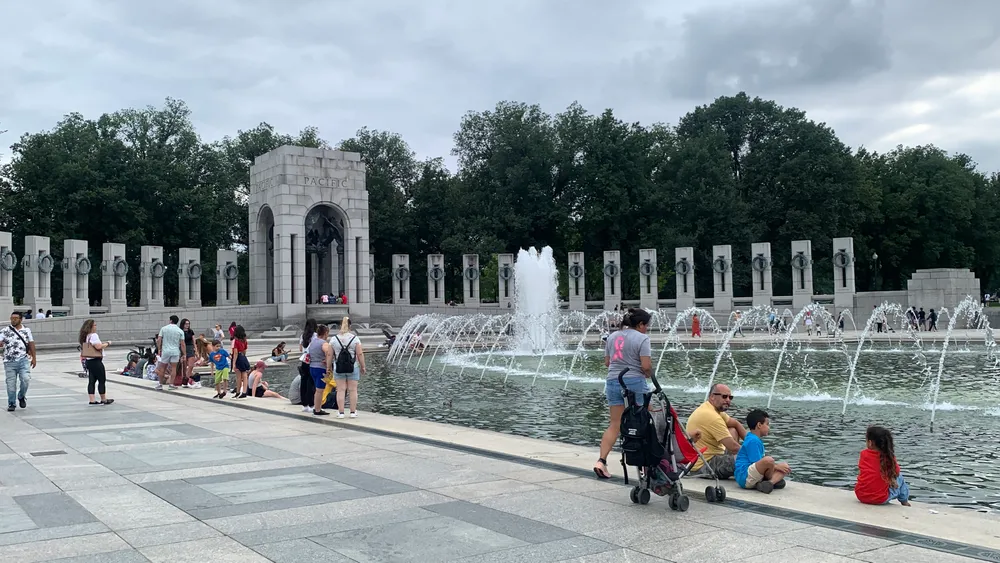 National WWII Memorial 國家二戰紀念碑 DC