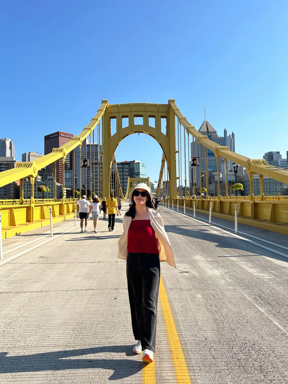 Roberto Clemente Bridge Sixth Street Bridge